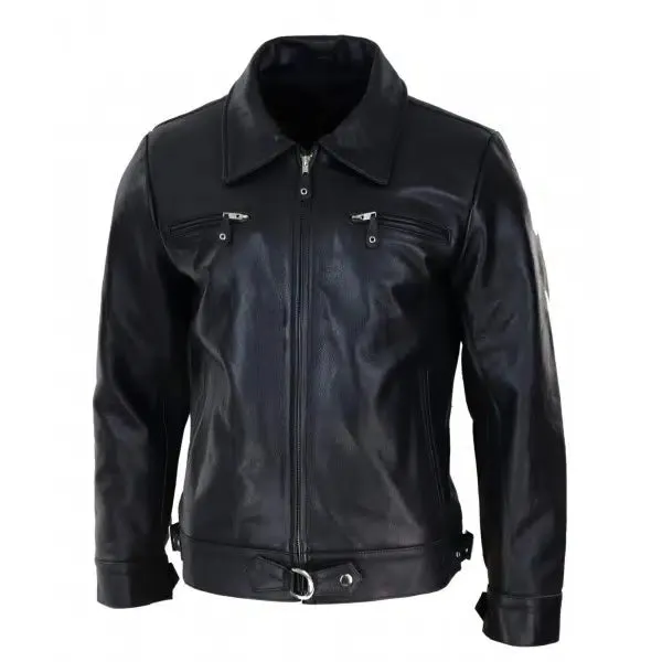 Men's Classic Leather Jacket