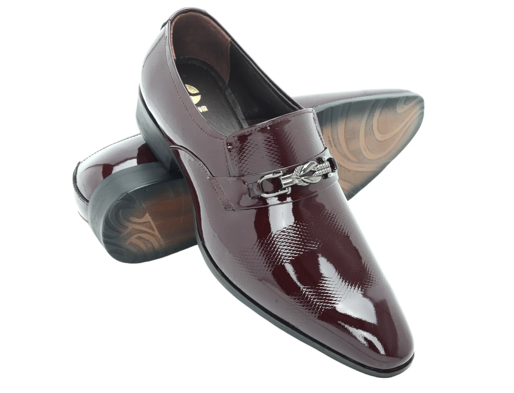 Mens Premium Patent leather Formal Shoe 90106