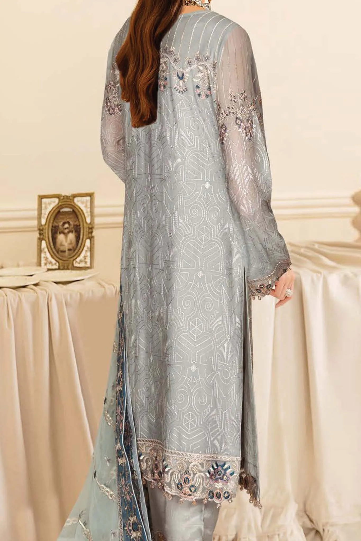 Nayab by Ramsha Unstitched 3 Piece Chiffon Vol-04 Collection'2023-N-404