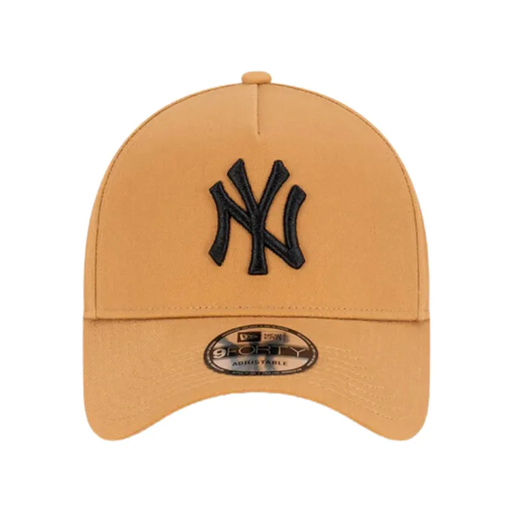 New Era New York Yankees 9FORTY A Frame Cap - Wheat