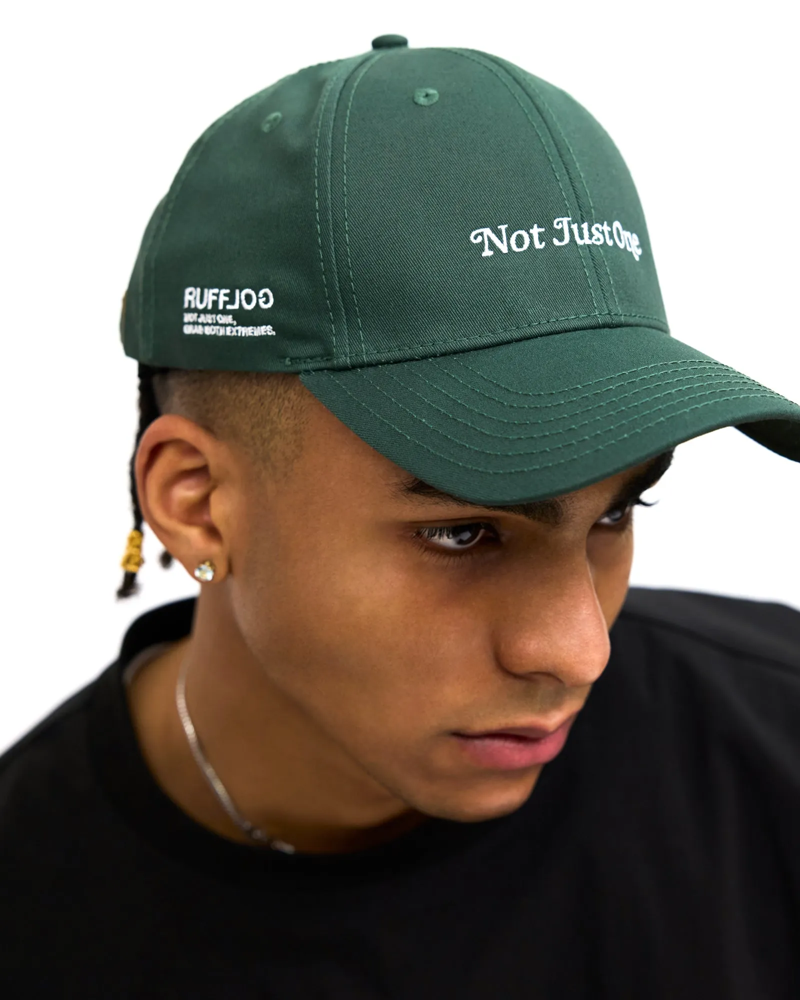 NJO Logo Cotton Twill Cap Dark Green