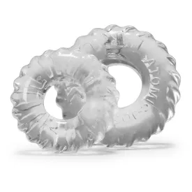 Oxballs Truckt Cock Ring 2 Pack Clear