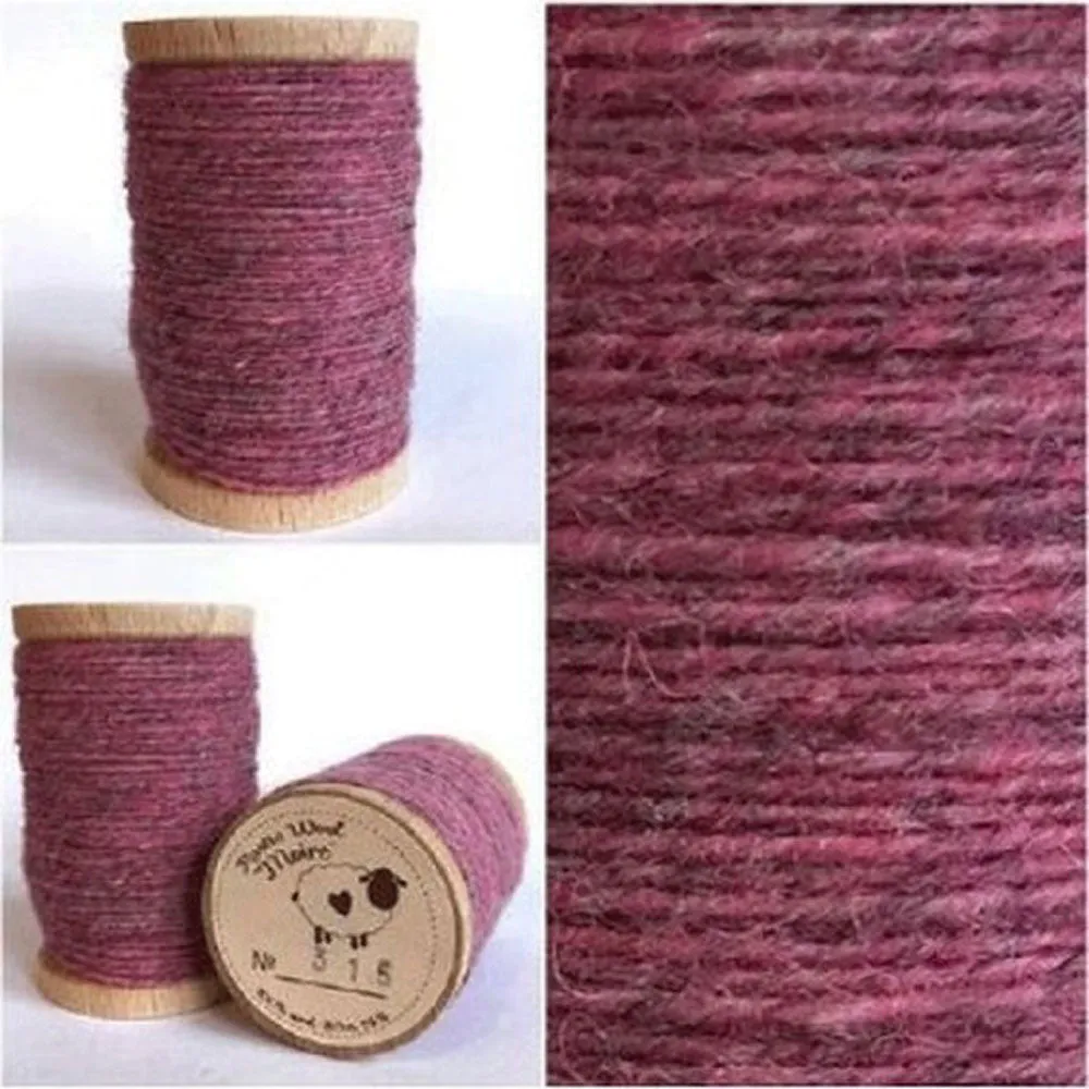 PEPPERBERRY Hand Dyed Fat QUARTER Wool Fabric for Wool Applique and Rug Hooking