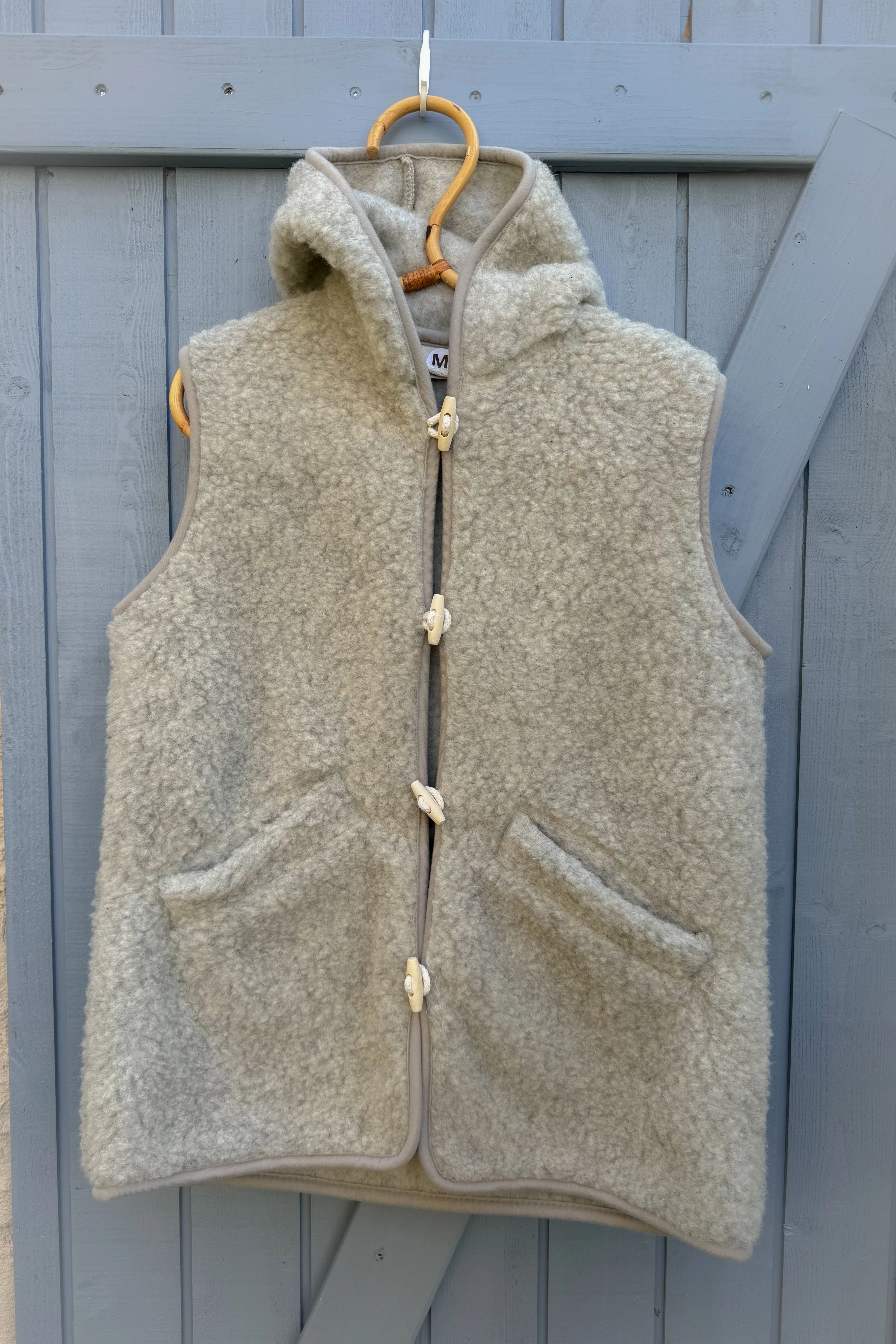 Quinn Hooded Wool Vest - Women