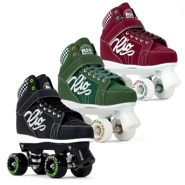 Rio Roller Mayhem II Quad Roller Skates - Black