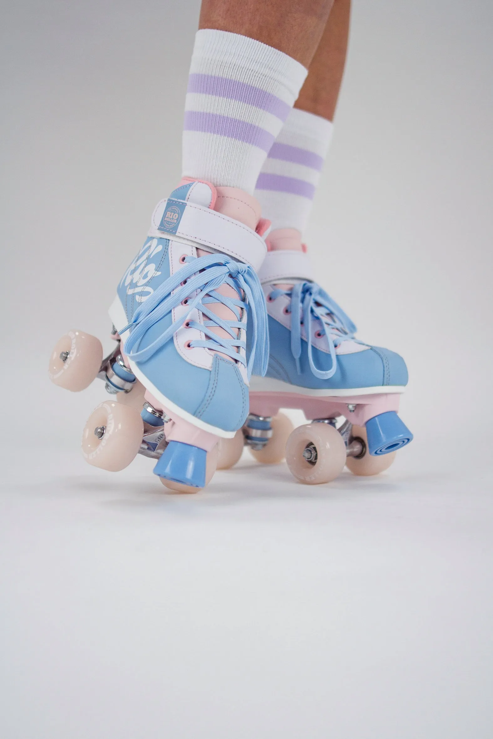 Rio Roller Milkshake Quad Roller Skates - Cotton Candy