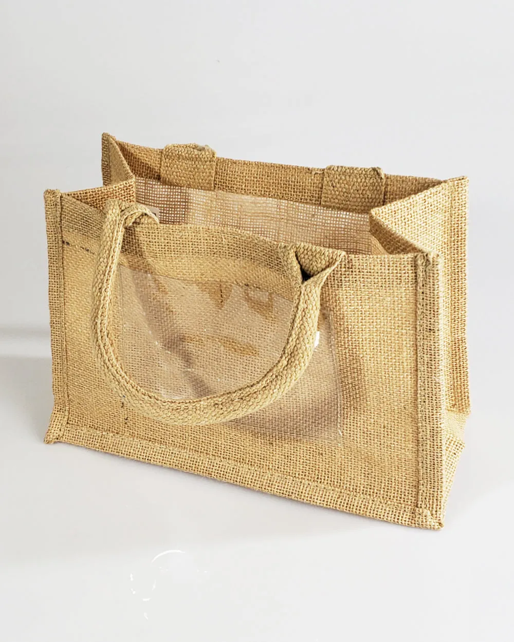 Rustic Wedding Favor Burlap Bags / Promotional Jute Totes  TJ907