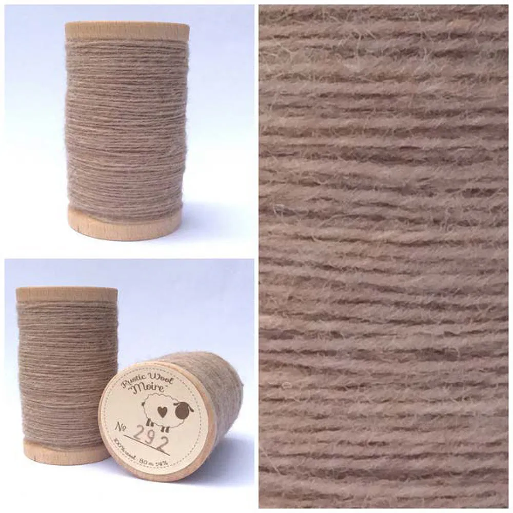 SAND DUNE Hand Dyed HALF YARD Wool Fabric for Wool Applique and Rug Hooking