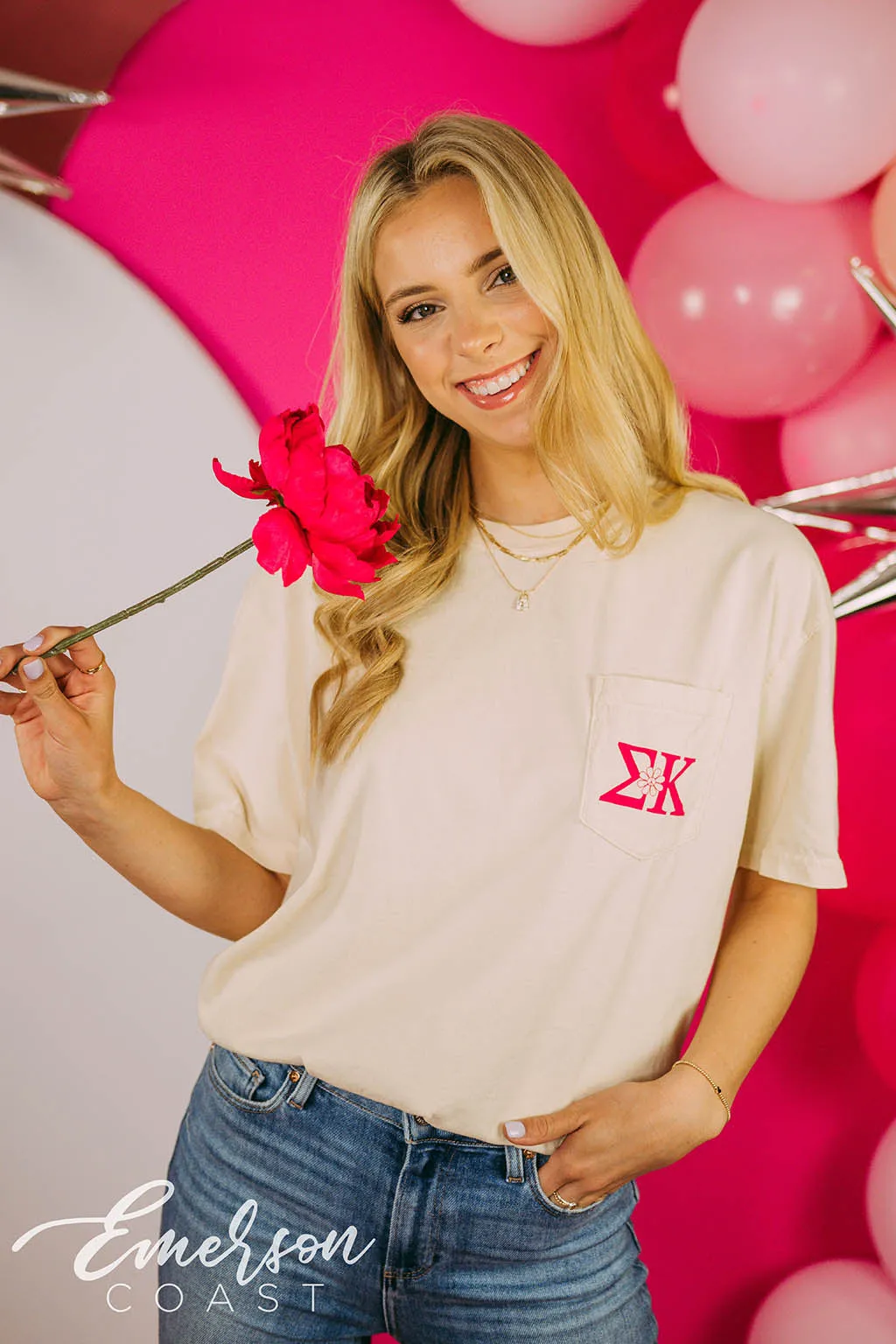 Sigma Kappa Floral Spring Formal T-shirt