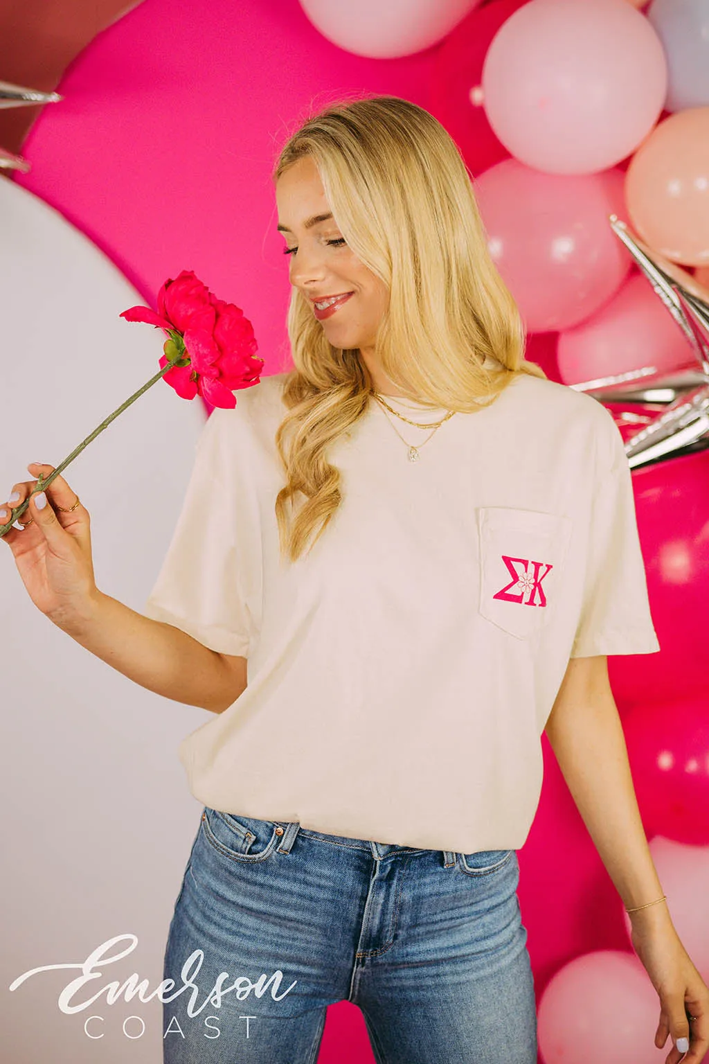 Sigma Kappa Floral Spring Formal T-shirt