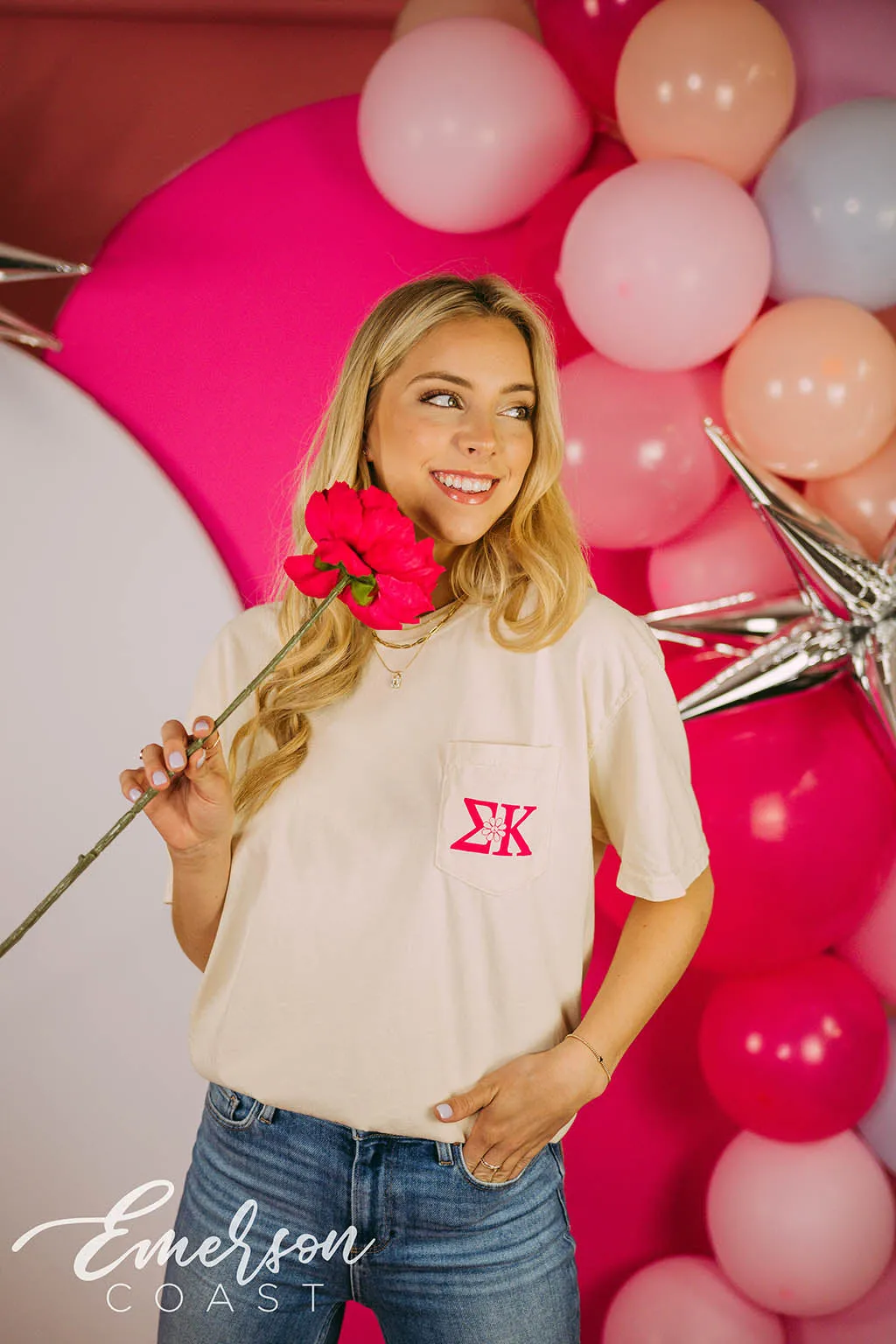 Sigma Kappa Floral Spring Formal T-shirt