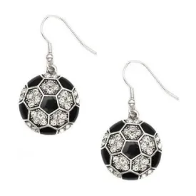 Soccer Dangle Earrings