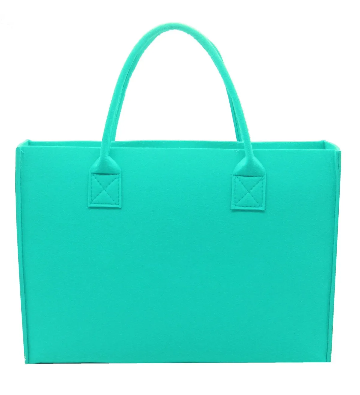 Solid Colour Felt Tote Bag