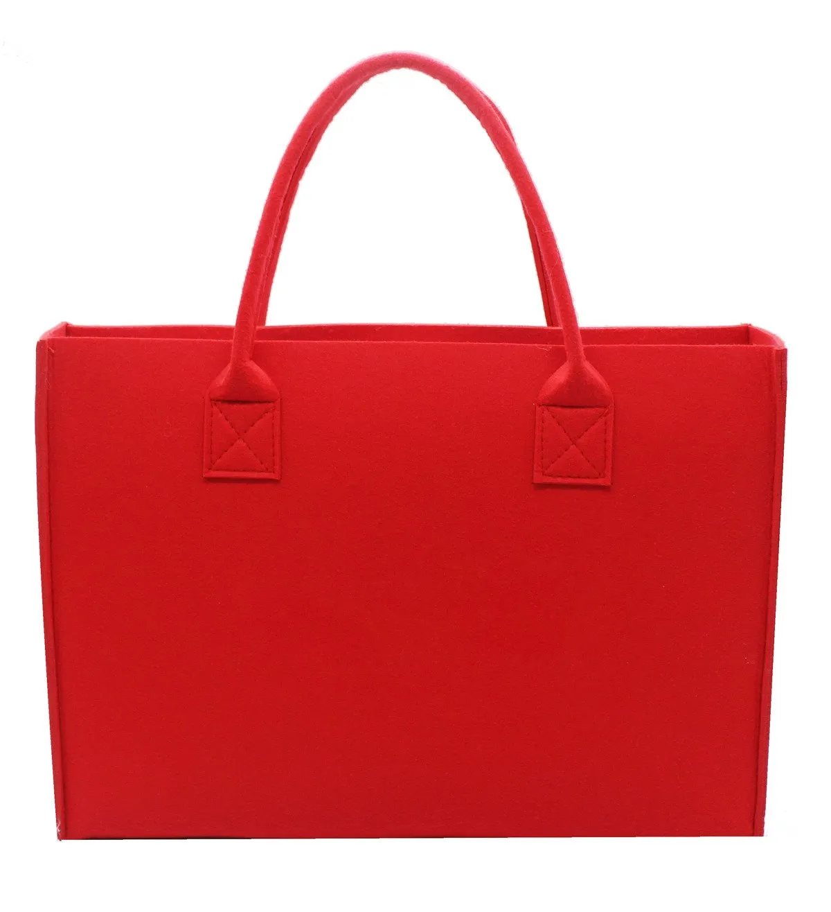 Solid Colour Felt Tote Bag