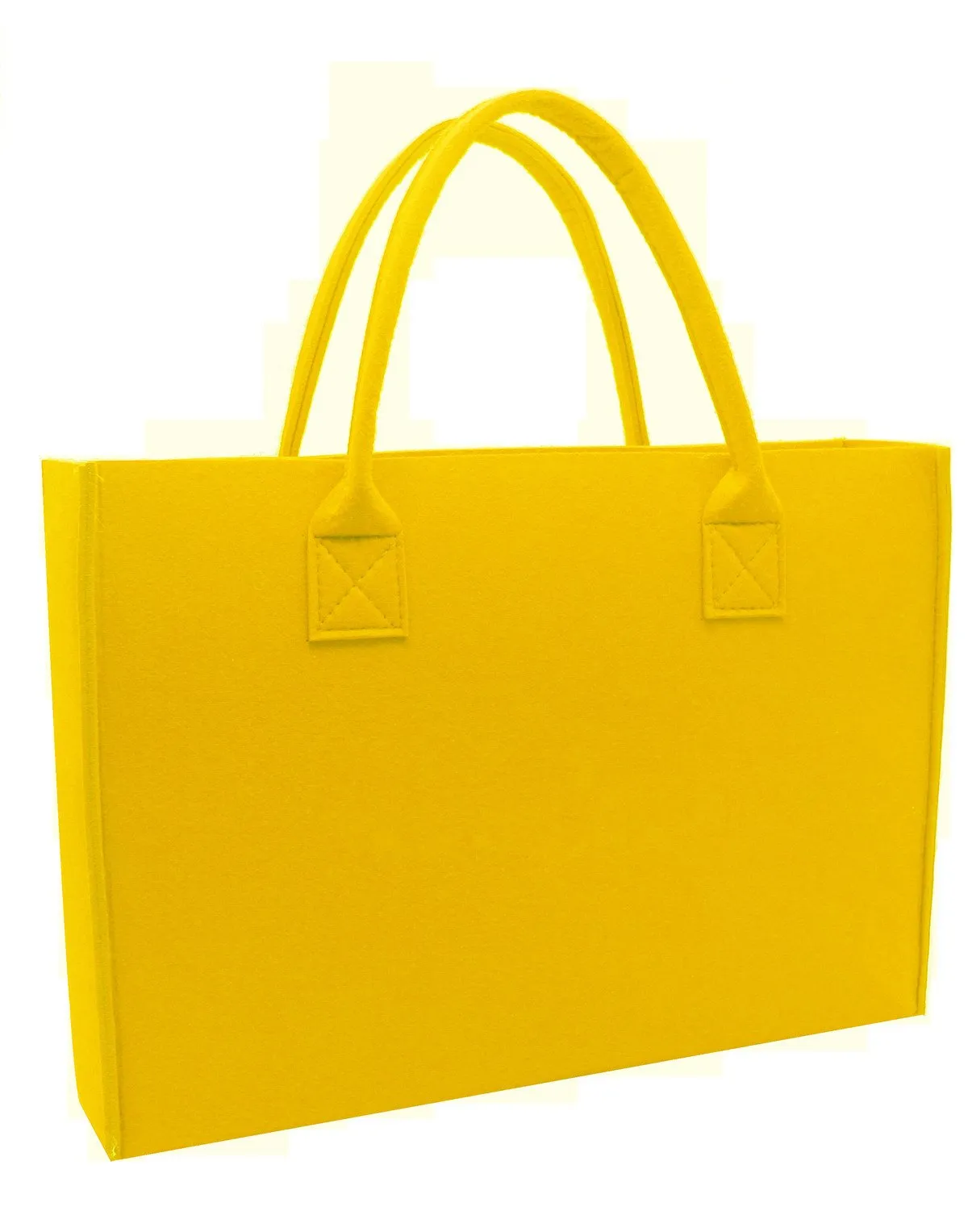 Solid Colour Felt Tote Bag