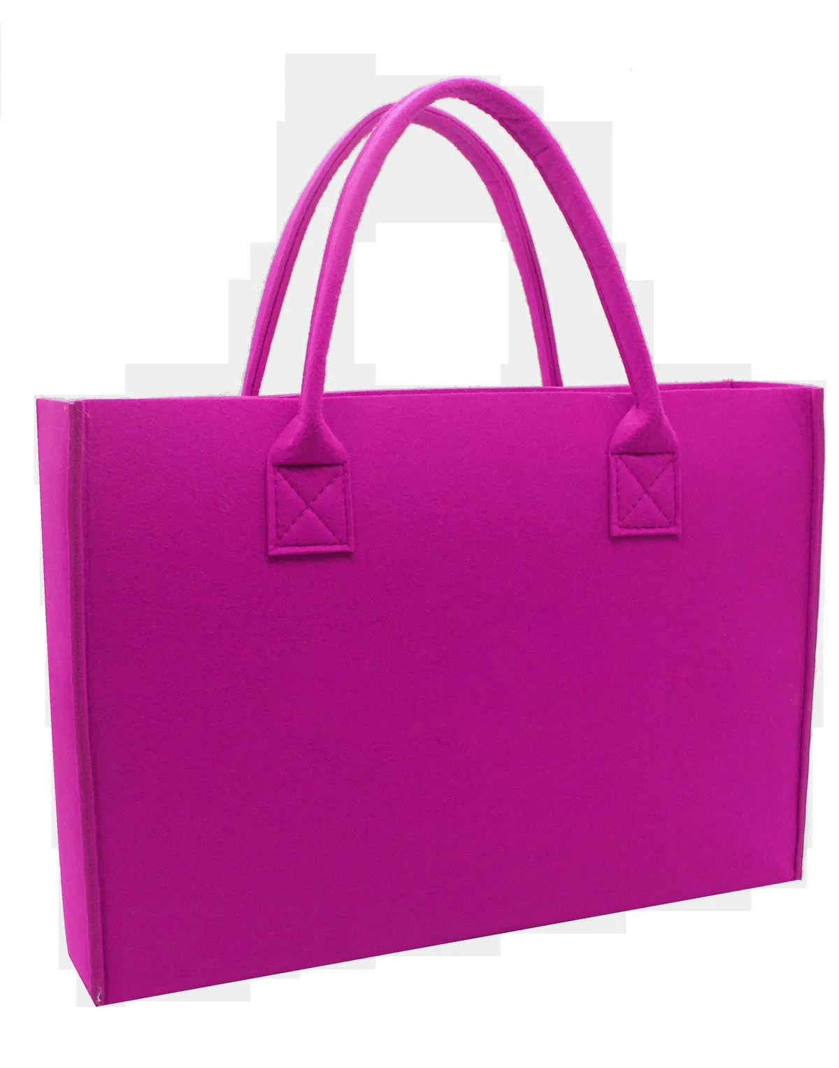 Solid Colour Felt Tote Bag