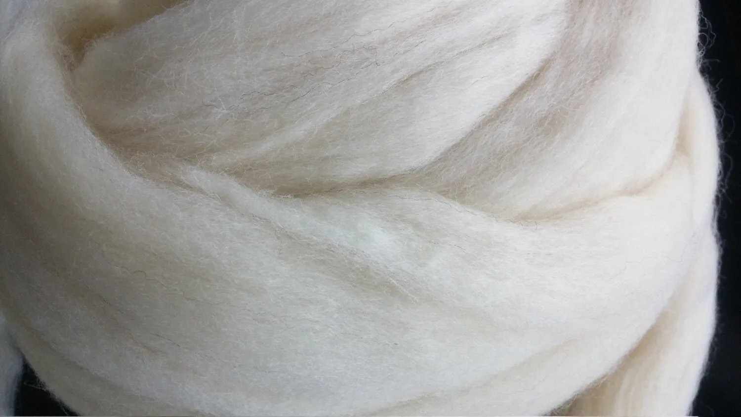 Spin Roving, Shep's Natural White Wool, Wool Top, Roving, Fiber, Spin Fiber, Wool Rove, Spinning Wool, Wool For Spinning into Yarn