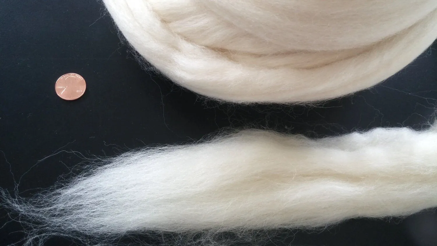 Spin Roving, Shep's Natural White Wool, Wool Top, Roving, Fiber, Spin Fiber, Wool Rove, Spinning Wool, Wool For Spinning into Yarn