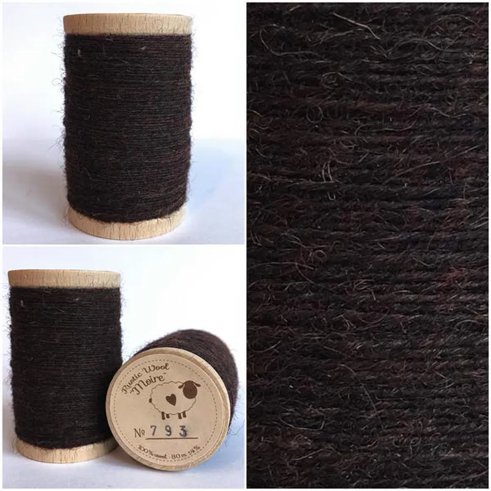 TEDDY BEAR Hand Dyed YARD Wool Fabric for Wool Applique and Rug Hooking