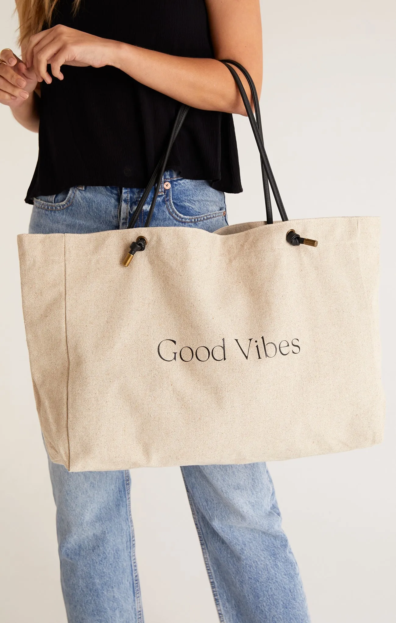 The Carry All Good Vibes Tote