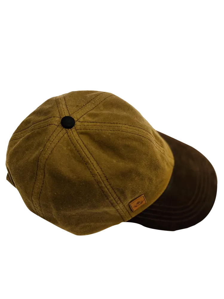 The Cotton Wax Baseball Cap - Mocha Brown