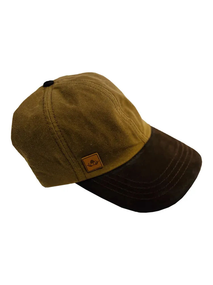 The Cotton Wax Baseball Cap - Mocha Brown