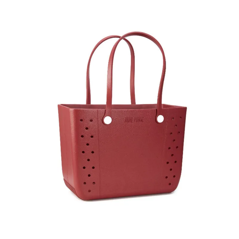 Tote-Ally Multi-Purpose Rubber Tote - Medium Crimson