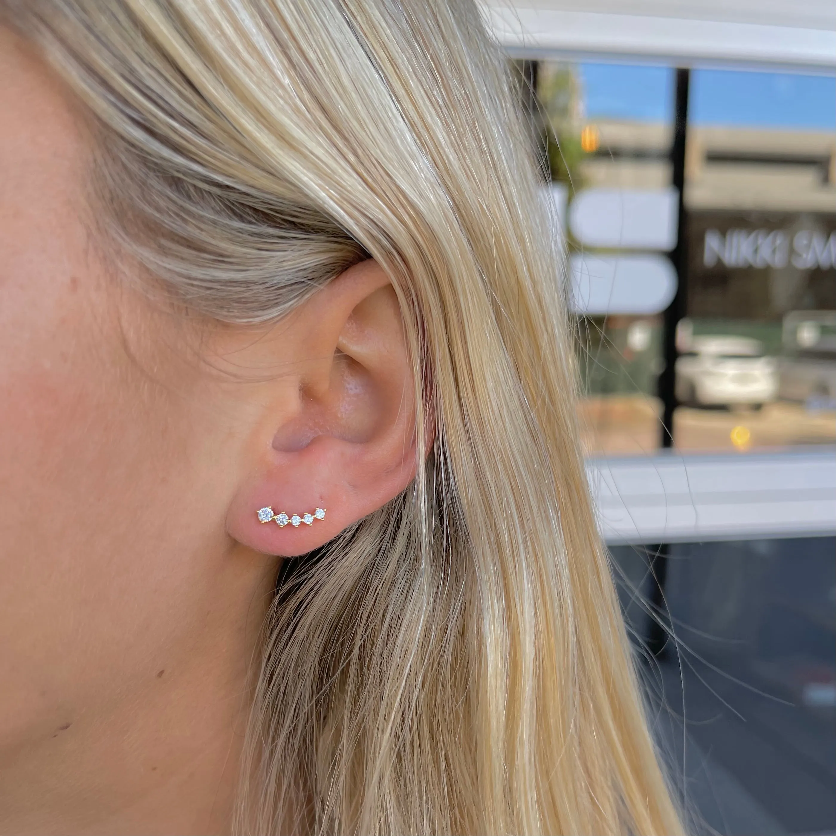 Tully Bar Micro Studs