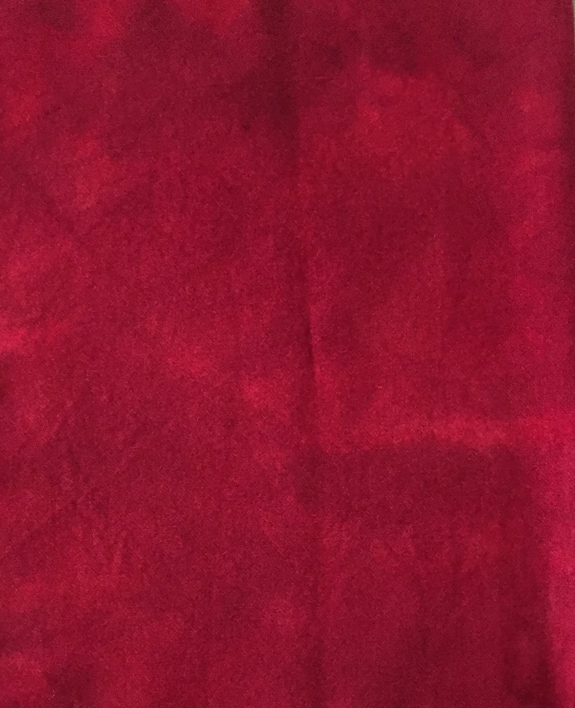 TURKEY RED Hand Dyed Fat EIGHTH Wool Fabric for Wool Applique and Rug Hooking