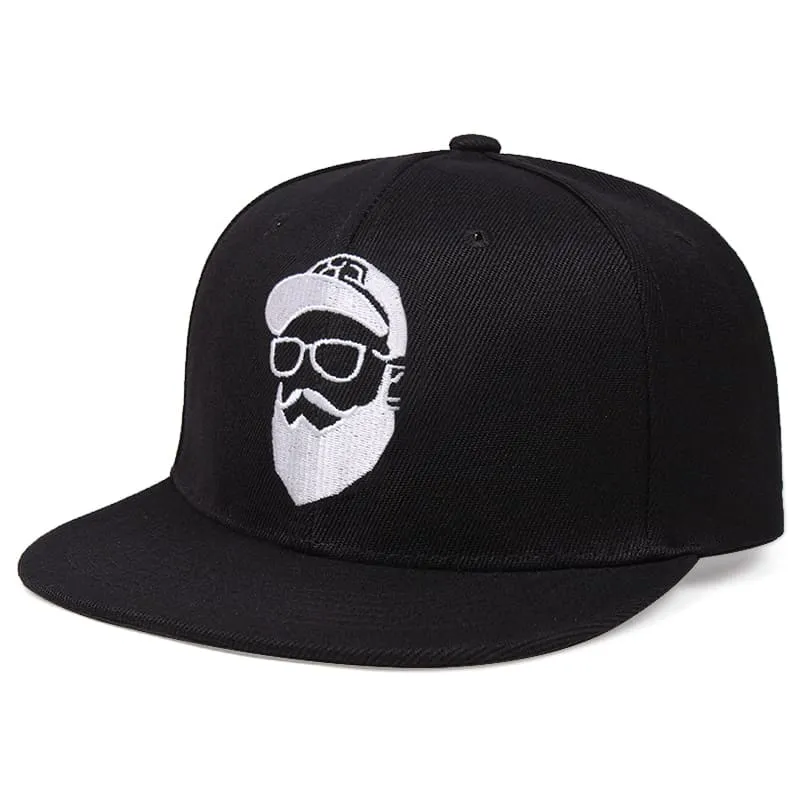 Uncle Beard Snapback Cap