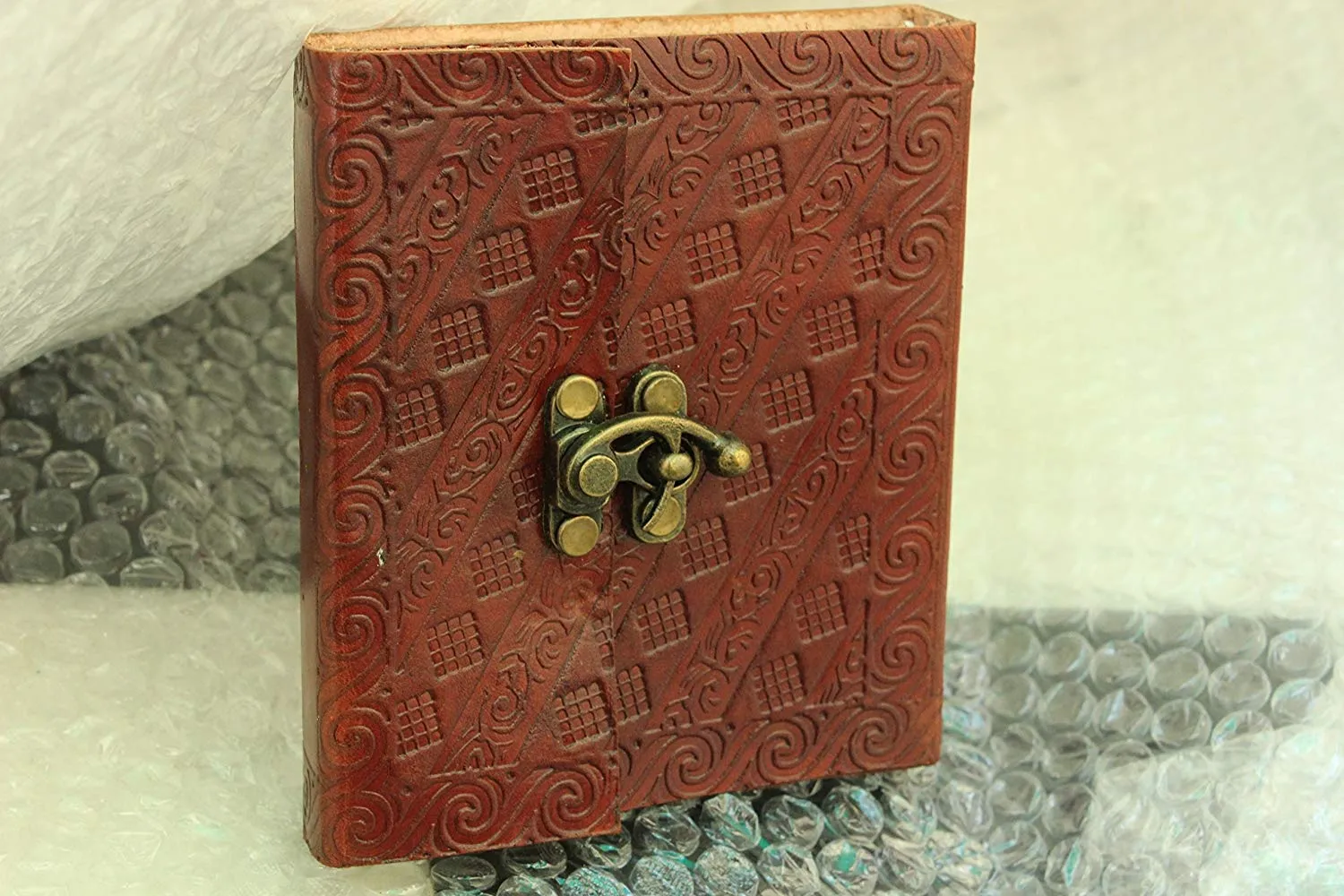 Vintage Leather Tree Embossed leather Journal