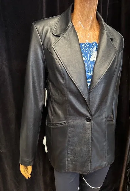 Women's One Button Blazer